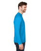 Core365 Unisex Ultra UVP Marina Raglan T-Shirt ELECTRIC BLUE ModelSide