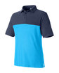 Core365 Men's Fusion ChromaSoft Colorblock Polo ELC BL/ CL NV HT OFQrt