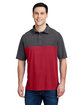 Core365 Men's Fusion ChromaSoft Colorblock Polo  