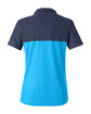 Core365 Ladies' Fusion ChromaSoft Colorblock Polo ELC BL/ CL NV HT OFBack