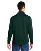 Core365 Men's Market Snag Protect Mesh Colorblock Quarter-Zip FOREST/CARBON ModelBack