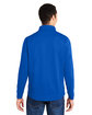 Core365 Men's Market Snag Protect Mesh Colorblock Quarter-Zip TRU ROYAL/ CRBN ModelBack