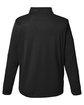 Core365 Men's Market Snag Protect Mesh Colorblock Quarter-Zip BLACK/CARBON OFBack