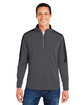 Core365 Men's Market Snag Protect Mesh Colorblock Quarter-Zip  