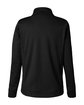 Core365 Ladies' Market Snag Protect Mesh Colorblock Quarter-Zip BLACK/CARBON OFBack