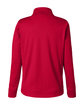 Core365 Ladies' Market Snag Protect Mesh Colorblock Quarter-Zip CLASSC RED/ CRBN OFBack