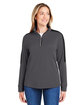 Core365 Ladies' Market Snag Protect Mesh Colorblock Quarter-Zip  