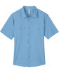 Core365 Men's Ultra UVP Marina Shirt COLUMBIA BLUE FlatFront