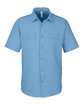 Core365 Men's Ultra UVP Marina Shirt COLUMBIA BLUE OFFront