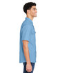 Core365 Men's Ultra UVP Marina Shirt COLUMBIA BLUE ModelSide