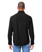 Core365 Men's Ultra UVP Long-Sleeve Marina Shirt BLACK ModelBack