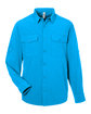 Core365 Men's Ultra UVP Long-Sleeve Marina Shirt ELECTRIC BLUE OFFront