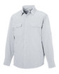 Core365 Men's Ultra UVP Long-Sleeve Marina Shirt PLATINUM OFQrt