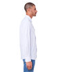 Core365 Men's Ultra UVP Long-Sleeve Marina Shirt WHITE ModelSide