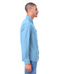 Core365 Men's Ultra UVP Long-Sleeve Marina Shirt COLUMBIA BLUE ModelSide