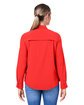 Core365 Ladies' Ultra UVP Long-Sleeve Marina Shirt MARINA RED ModelBack