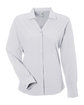 Core365 Ladies' Ultra UVP Long-Sleeve Marina Shirt PLATINUM OFFront