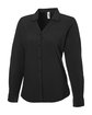 Core365 Ladies' Ultra UVP Long-Sleeve Marina Shirt BLACK OFQrt