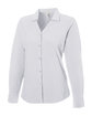 Core365 Ladies' Ultra UVP Long-Sleeve Marina Shirt PLATINUM OFQrt