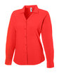 Core365 Ladies' Ultra UVP Long-Sleeve Marina Shirt MARINA RED OFQrt