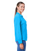 Core365 Ladies' Ultra UVP Long-Sleeve Marina Shirt ELECTRIC BLUE ModelSide