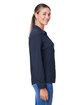 Core365 Ladies' Ultra UVP Long-Sleeve Marina Shirt CLASSIC NAVY ModelSide