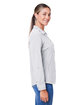 Core365 Ladies' Ultra UVP Long-Sleeve Marina Shirt PLATINUM ModelSide