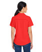 Core365 Ladies' Ultra UVP Marina Shirt MARINA RED ModelBack