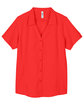 Core365 Ladies' Ultra UVP Marina Shirt MARINA RED FlatFront