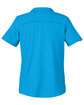 Core365 Ladies' Ultra UVP Marina Shirt ELECTRIC BLUE OFBack