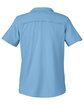 Core365 Ladies' Ultra UVP Marina Shirt COLUMBIA BLUE OFBack