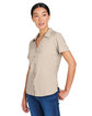 Core365 Ladies' Ultra UVP Marina Shirt STONE ModelQrt