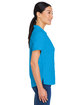 Core365 Ladies' Ultra UVP Marina Shirt ELECTRIC BLUE ModelSide