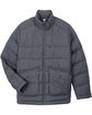 Core365 Men's Inspire Puffer Jacket CARBON FlatFront