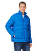 Core365 Men's Inspire Puffer Jacket TRUE ROYAL ModelQrt