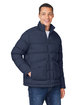 Core365 Men's Inspire Puffer Jacket CLASSIC NAVY ModelQrt