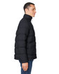 Core365 Men's Inspire Puffer Jacket BLACK ModelSide