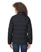 Core365 Ladies' Inspire Puffer Jacket BLACK ModelBack