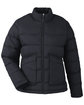 Core365 Ladies' Inspire Puffer Jacket BLACK OFFront