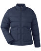 Core365 Ladies' Inspire Puffer Jacket CLASSIC NAVY OFFront