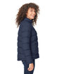 Core365 Ladies' Inspire Puffer Jacket CLASSIC NAVY ModelSide