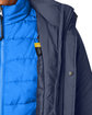 Core365 Men's Inspire 3-in-1 Jacket with Insulated Liner CLSC NVY/ TR RYL FlatBack