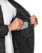 Core365 Men's Inspire 3-in-1 Jacket with Insulated Liner CARBON/BLACK FlatFront