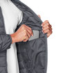 Core365 Men's Inspire 3-in-1 Jacket with Insulated Liner BLACK/CARBON FlatFront