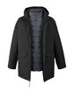 Core365 Men's Inspire 3-in-1 Jacket with Insulated Liner BLACK/CARBON OFBack