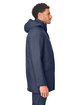 Core365 Men's Inspire 3-in-1 Jacket with Insulated Liner CLSC NVY/ TR RYL ModelSide