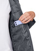 Core365 Ladies' Inspire 3-in-1 Jacket with Insulated Liner BLACK/CARBON FlatFront