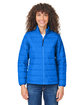 Core365 Ladies' Inspire 3-in-1 Jacket with Insulated Liner CLSC NVY/ TR RYL OFFront