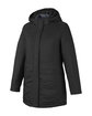 Core365 Ladies' Inspire 3-in-1 Jacket with Insulated Liner BLACK/CARBON OFQrt