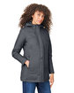 Core365 Ladies' Inspire 3-in-1 Jacket with Insulated Liner CARBON/BLACK ModelQrt